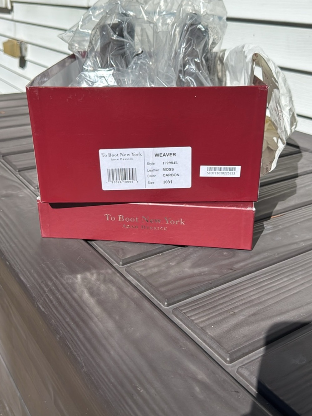 To Boot New York Men's Boxed Boots by Adam Derrick
